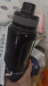 富光高硼硅玻璃杯 大容量泡茶杯双层塑玻带茶隔水杯 男士杯子1000ml 实拍图