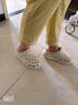crocs檀健次推荐款经典泡芙洞洞鞋|207521 骨白色-2Y2 36/37(220mm) 实拍图