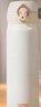 膳魔师（THERMOS）保温杯大容量水杯儿童男女士杯子情侣不锈钢生日礼物定制刻字JNL 316L不锈钢-初桃粉 500ml 实拍图