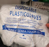 【京东物流配送】一次性防水加厚耐用手套加大韧性强防滑轻薄 家用手套【100只】超值 实拍图