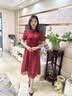 俞兆林（YUZHAOLIN）中高考旗开得胜旗袍妈妈夏装连衣裙2026新款喜婆婆婚宴装礼服裙子 FlvX8561566 红色 2XL （建 议105-120斤） 实拍图