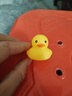 宝宝洗澡玩具小黄鸭儿童泳池戏水捏捏叫发声可爱小鸭子男女孩婴儿 洗澡小黄鸭-小号-1个装 实拍图