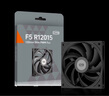 超频三（PCCOOLER）F5 R12015黑色 12cm机箱风扇 15mm厚度薄扇 4PIN 双滚珠轴承适用ITX下压式电脑散热器改装 实拍图