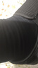 LEEME.ME粒米【抗菌】袜子男春季休闲棉袜透气吸汗中筒袜平纹袜 5黑 实拍图
