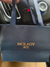 沫兰（MOLADY）足银四叶草项链女士玫瑰金吊坠锁骨链女生日纪念日礼物送女友老婆 [送礼推荐]黑玛瑙四叶草*百搭银 实拍图