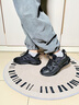 森馬男鞋2025秋季新款休闲百搭老爹鞋男士跑步运动鞋子青少年轻便软底 黑金单鞋 44 实拍图