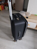 竹貂行李箱耐磨牛津布28英寸大容量男拉杆箱女万向轮旅行箱密码箱皮箱 黑色-可拆卸万向轮 26英寸 【大容量，适合双人旅行】 实拍图