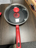 特福（Tefal）平底锅家用牛排不粘煎锅少油烟有钛煎饼锅电磁炉燃气灶通用24cm 实拍图