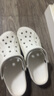 crocs卡骆驰贝雅洞洞鞋沙滩鞋|10126 白色-100 45(290mm)  实拍图
