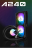 瓦尔基里(VALKYRIE）A240 VK 一体式CPU水冷散热器 多平台扣具 支持LGA1700 ARGB光效 隐藏走线一线通 实拍图
