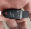 闪迪（SanDisk）128GB USB3.2 U盘 CZ550黑色 读速100MB/s 安全加密 数据恢复 学习办公电脑车载 高速大容量优盘 实拍图