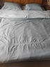 南极人（Nanjiren）被子被芯+四件套+枕芯春秋冬季学生宿舍床上用品被褥全套六八件套 海清-山灰 1.8m床七件套【被芯8斤】 实拍图