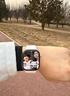 Apple/苹果 Watch Series 10 智能手表GPS款42毫米玫瑰金色铝金属表壳淡桃粉色运动型表带M/L MX1V3CH/B 实拍图