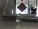 苏氏陶瓷 SUSHI CERAMICS 青瓷釉陶瓷盘花开富贵汤盘子4件套装餐具 实拍图