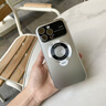 路杰森适用苹果16手机壳磁吸壳iPhone16promax散热镜头全包苹果15防摔支架大视窗13pm高级感ip14男女12 【钛原灰】Magsafe磁吸-自带镜头膜-送钢化膜 苹果15 ProMax 实拍图