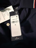TOMMY HILFIGER25秋冬新款男装透气珠地网眼休闲通勤短袖T恤镶边翻领POLO衫 【合身款】午夜深蓝CHS M 实拍图
