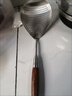 美厨（maxcook）漏勺 304不锈钢网漏线漏捞勺15cm 加厚花梨木MCCU2327 实拍图