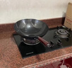 苏美冠（SUMEIGUAN）章丘炒菜锅传统铁锅已开锅炒锅无涂层手工家用不粘锅燃气灶适用 精作款+(盖子铲子) 32cm 实拍图