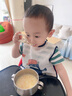 COOKSS儿童勺子宝宝学吃饭PPSU叉勺弯头婴儿硅胶短柄训练辅食勺 实拍图