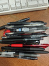 派通（Pentel）BLN105按动红色中性笔高颜值0.5mm签字笔商务学生速干水笔水性笔文具 红杆红芯单支装 实拍图