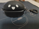 纪皓适用新款OPPO ENCO air 4耳机保护套卡通air4pro保护套oppo enco air4保护壳硅胶防摔黑色机器人 【黑底 幽灵+同款指环扣】 oppo enco air4pro 实拍图