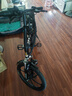 凤凰（Phoenix）电动车锂电池助力车折叠代驾车长续航男女士成人电动自行车电瓶车 20寸风雅/一体轮/6速/黑色 28AH电动续航84公里 实拍图
