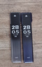 得力(deli)0.5mm/2B金属自动铅笔活动铅 低重心不易断芯学生文具考试绘图 办公标记签字 单支笔 实拍图
