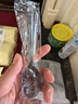 SHUANG YU一次性直柄勺子100支加厚塑料独立包装蛋糕甜品拌饭水果捞勺子 实拍图