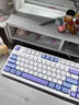 前行者炫光G98静音键盘鼠标套装机械手感游戏电竞无线有线蓝牙三模薄膜高颜值办公电脑笔记本吃鸡外设 海盐【混光】有线-静音按键 实拍图