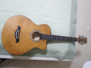 莫琳单板民谣吉他初学者38/40/41寸木吉他新手入门成人吉它学生 40 云杉木单板-复古色 +全套配件 实拍图