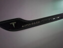 易鲨适用特斯拉焕新ModelY/3车门把拉手贴夜间发光防刮改装饰丫配件 焕新model3Y夜光带标款【4片装】 实拍图
