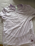 迪卡侬（DECATHLON）速干T恤男女运动户外健身宽松快干吸汗跑步短袖QUMM MH100 女款-薰衣紫 L 实拍图