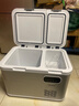 美的（Midea）车载冰箱34升双门压缩机制冷车家两用小型汽车轿车货车冷冻冷藏箱 实拍图