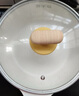 炊大皇煎锅平底锅 麦饭石色不粘锅多功能易洁少油烟煎锅28cm 电磁炉通用 实拍图