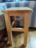 丘林瑟木头凳实木桌台长方凳客厅凳板凳餐厅饭堂学校凳耐用办公椅 橡胶木加粗升级版长方凳50cm高 实拍图