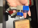 潜水艇（Submarine）角阀F301/F302黄铜加厚三角阀套装八字阀冷热 三通角阀全铜主体 黄铜角阀【2冷+1热】4分出水 实拍图