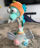 jollybaby复读鸭音乐玩偶0-1岁宝宝学说话玩具扭脖子恐龙小黄鸭安抚公仔 扭脖子会跳舞能说话玩具【海马 实拍图