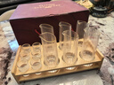 CLITON竖纹白酒杯分酒器100ml酒具套装 一口小酒杯分酒壶酒盅6壶6杯 实拍图