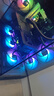 Thermalright(利民) TL-C12C-S X3 黑色argb12cm机箱幻彩低噪风扇ARGB 4PIN PWM 1550转速 三连包 实拍图