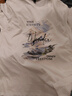 真维斯（Jeanswest）冰丝t恤男短袖夏季冰感运动速干衣服青年男士丝光棉宽松大码半袖 白色(大山雪露营) L (175) (收藏加购优先发) 实拍图