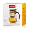 金灶（KAMJOVE）玻璃茶壶泡茶壶懒人茶具飘逸杯按压式冲茶器过滤茶水分离绿茶杯 实拍图