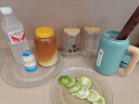 拜杰高硼硅玻璃杯水杯可乐杯奶茶咖啡饮料杯杯子带盖带吸管500ML 实拍图