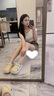 洁丽雅孕妇防滑洞洞鞋女夏季外穿厚底凉鞋户外海边沙滩防臭包头凉拖鞋男 卡其奶酪【10个】 38-39 (标准码) 实拍图