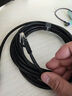 绿联超六类网线 细线款CAT6A 10Gbps万兆成品跳线 电脑/宽带/路由器/监控/光猫连接线缆 0.5米70331 实拍图