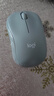 罗技（Logitech）M221 轻音鼠标 无线鼠标 办公鼠标 对称鼠标 带无线微型接收器 薄荷绿 实拍图