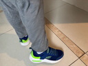 Skechers斯凯奇儿童运动鞋男童透气网鞋时尚魔术贴大童跑步鞋403748L 实拍图