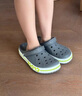 卡骆驰crocs洞洞鞋贝雅卡骆班轻便耐磨一脚蹬休闲鞋|205089 深蓝/辣椒红-4CC 39 (240mm) 实拍图