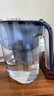 飞利浦（PHILIPS）净水壶 滤水壶 家用过滤壶 厨房自来水过滤器 滤水器 过滤器滤芯 便携净水杯 AWP2814蓝色/白色 【4.2L蓝色】一壶13芯专家版 实拍图