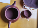 京东京造 宜兴紫砂壶 手工茶壶【原矿紫泥】煮泡茶具 子冶石瓢200ml礼盒装 实拍图