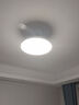 OPPLE风扇灯吊扇灯六档调风LED照明低噪音北欧餐厅卧室吊灯灯具冰风白 实拍图